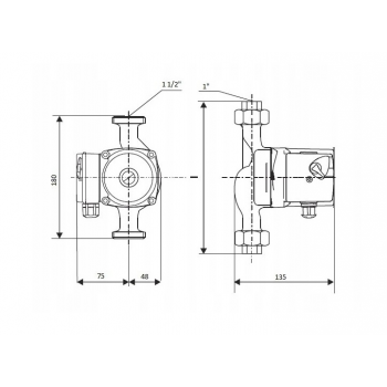 POMPA CWU 25/6Z LFP PCOW CYRKULACYJNA